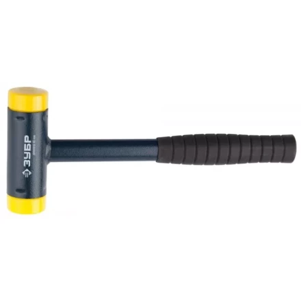 Молоток ЗУБР "ЭКСПЕРТ" многофункциональный,безинерц,метал,обрезин рукоятка,сменные жел бойки ср твердости,640г,40мм 2043-40 купить в Надыме