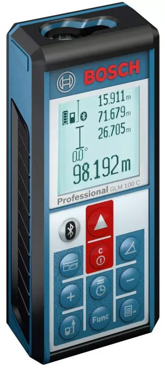 Дальномер лазерный BOSCH GLM 100 C Prof (0.601.072.700) купить в Надыме