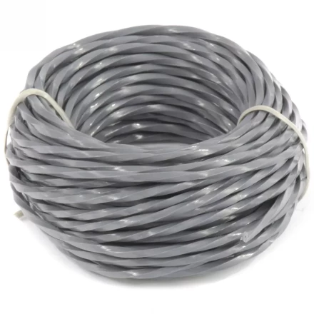 Леска для триммера армированная алюминием X-Pro квадрат витой 2,4 мм х 10 м блистер Россия Denzel 96199 купить в Надыме