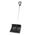 Лопата для уборки снега пластиковая, 470х350х1340 мм, алюминиевый черенок, Россия, Сибртех 61662 купить в Надыме