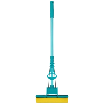 Швабра отжимная Palisad, 110 см, губка PVA 26х5,5х6 см, телескопическая рукоятка, бирюзовая, Home 935165 купить в Надыме