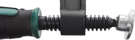 Струбцина, KRAFTOOL 32011-120-500, тип "F", DIN 5117, двухкомпонентная ручка, 120х500мм 32011-120-500 купить в Надыме