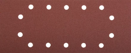 Лист шлифовальный ЗУБР "МАСТЕР", 14 отверстий, для ПШМ на зажимах, Р100, 115х280мм, 5шт 35594-100 купить в Надыме