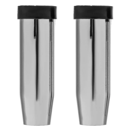 Сопло газовое 16, длина 57мм, 2 шт для MIG горелки тип 24 Denzel 93647 купить в Надыме