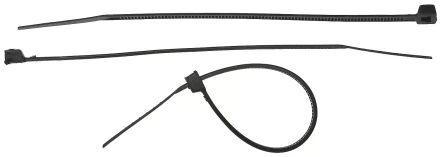 Хомуты ЗУБР нейлоновые, в п/э пакете, тип 7, черные, 3,6ммх300мм, 50шт 4-309037-36-300 купить в Надыме