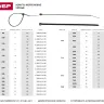Хомуты ЗУБР нейлоновые, в п/э пакете, тип 7, черные, 3,6ммх300мм, 50шт 4-309037-36-300 купить в Надыме