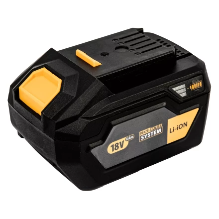 Батарея аккумуляторная Denzel B-18-6.0, Li-Ion, 18 В, 6,0 Ач 28436 купить в Надыме