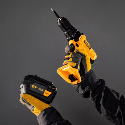 Батарея аккумуляторная Denzel B-18-6.0, Li-Ion, 18 В, 6,0 Ач 28436 купить в Надыме