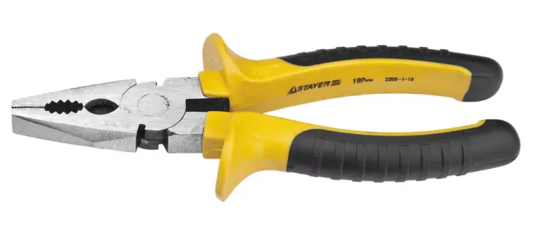 Плоскогубцы "TopGrip", 180мм, STAYER 2205-1-18_z01 купить в Надыме