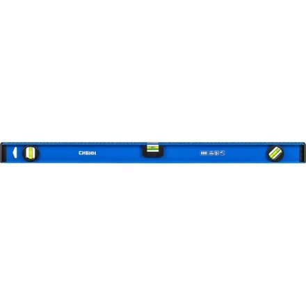 Уровень СИБИН двутавровый, 3 ампулы, измерительная линейка, 80см 34607-080 купить в Надыме