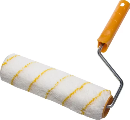 Валик GIRPAINT ПОЛИАКРИЛ малярный в сборе, ворс 12мм, бюгель 8мм, 48х240мм, STAYER Profi 0314-24_z01 купить в Надыме