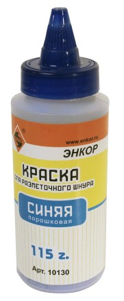 Краситель разметочного шнура 115 г синий Энкор 10130 купить в Надыме