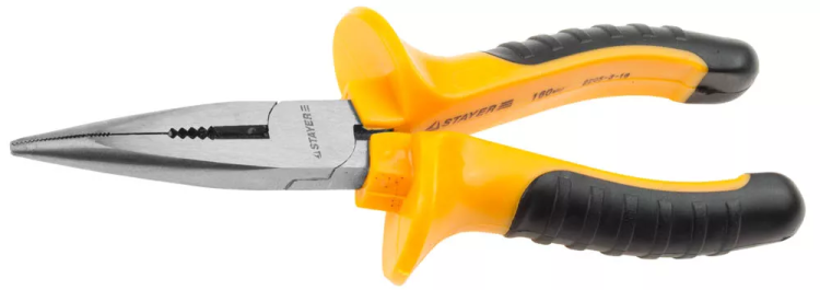 Тонкогубцы "TopGrip", 160мм, STAYER 2205-3-16_z01 купить в Надыме