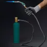 Blue Fire KS-8000  горелка для МАПП / MAPP газа,  с пъезоподжигом, на баллон c резьбовым соединением US 1, 2000°C 55512 купить в Надыме