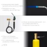 Blue Fire KS-8000  горелка для МАПП / MAPP газа,  с пъезоподжигом, на баллон c резьбовым соединением US 1, 2000°C 55512 купить в Надыме