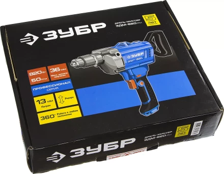 Дрель-миксер ЗДМ-820 РМ серия ПРОФЕССИОНАЛ купить в Надыме