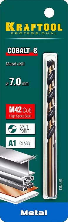Сверла по металлу HSS-Co 29656-7 купить в Надыме