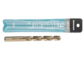Сверло спиральное по металлу, 12 мм, HSS-Co  GROSS 72354 купить в Надыме