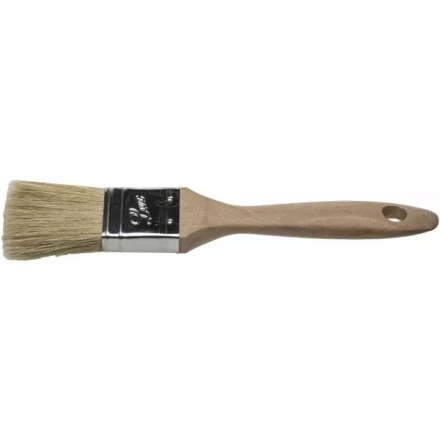 Кисть плоская STAYER &quot;UNIVERSAL-LUX&quot;, светлая натуральная щетина, деревянная ручка, 25мм 01053-025 купить в Надыме