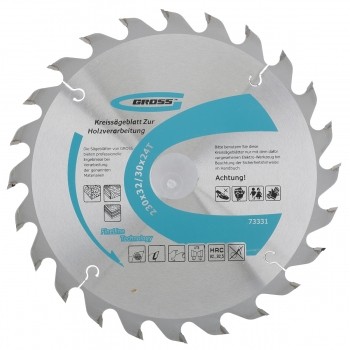 Пильный диск по дереву 230 x 32/30 x 24Т GROSS 73331 купить в Надыме