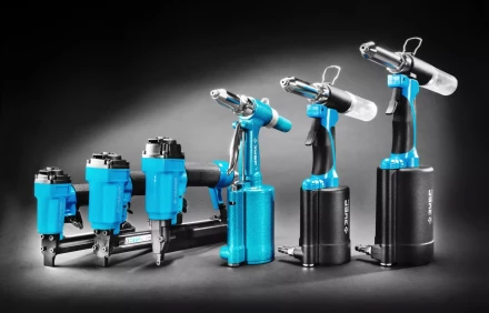 Степлер (скобозабиватель) пневматический для скоб тип 80 (6-16 мм) 3191 серия ПРОФЕССИОНАЛ купить в Надыме