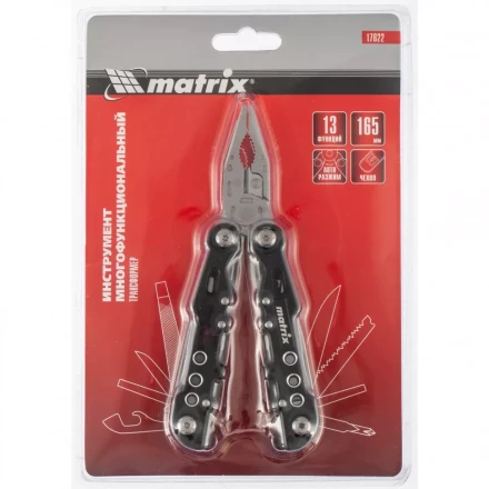 Трансформер 13 функций авторазжим в чехле 165 мм Matrix 17622 купить в Надыме