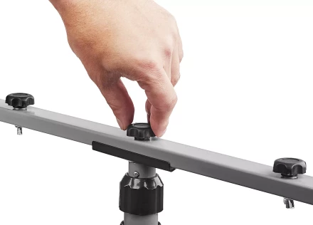 Штатив телескопический ЗУБР ТШ-2 для 2-х прожекторов серия МАСТЕР купить в Надыме