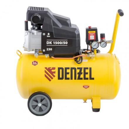 Компрессор воздушный Denzel DK1500/50 Х-PRO 58064 купить в Надыме