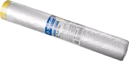 Пленка ЗУБР "ПРОФЕССИОНАЛ" защитная с клейкой лентой, HDPE, 10мкм, 2,7х20м 12250-270-20 купить в Надыме
