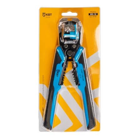 Автоматический многофункциональный стриппер КВТ WS-18 для снятия изоляции с проводов 0.05–10 мм(87581) купить в Надыме