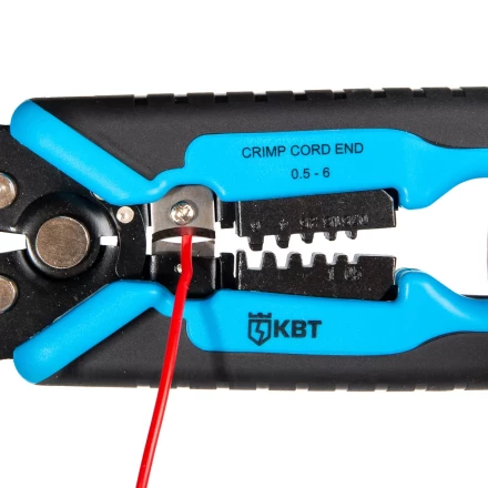 Автоматический многофункциональный стриппер КВТ WS-18 для снятия изоляции с проводов 0.05–10 мм(87581) купить в Надыме