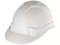 Каска защитная из ударопрочной пластмассы белая  СИБРТЕХ 89114 купить в Надыме
