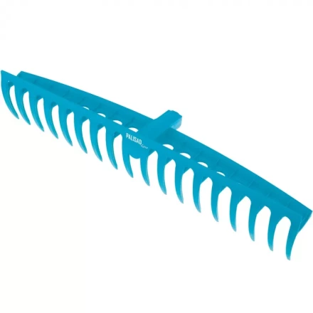 Грабли пластиковые 565 мм 18 плоских зубьев усиленные Palisad 61733 купить в Надыме