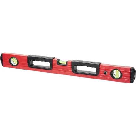 Уровень алюминиевый 2000 мм фрезерованный 3 глазка 2 эргономичные ручки  MATRIX 33234 купить в Надыме