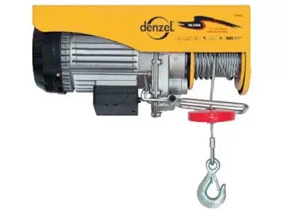 Тельфер электрический 1 т 1600 Вт  DENZEL 520155 купить в Надыме