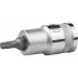 Торцовая бита-головка KRAFTOOL &quot;INDUSTRIE QUALITAT&quot;, материал S2, TORX, сатинированная, 1/2&quot;, Т27 27905-27_z01 купить в Надыме