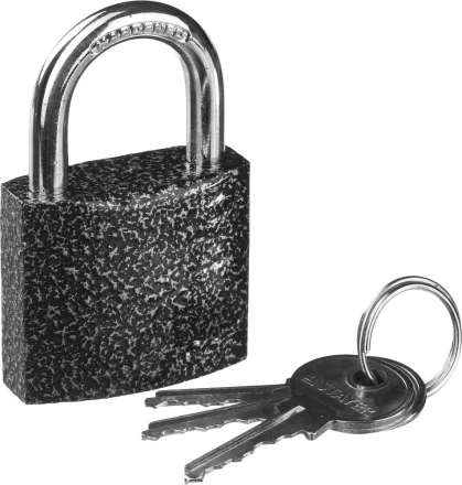 Замок STAYER "STANDARD" навесной, металлический корпус, закаленная дужка, 38мм 37160-38 купить в Надыме