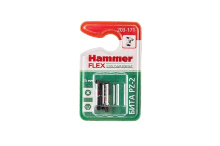 Бита HAMMER PZ2 25мм (2шт) купить в Надыме