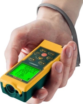 Дальномер лазерный LASER-KRAFT, дальность 5см - 70м, точность 1,5мм, KRAFTOOL 34760 34760_z01 купить в Надыме