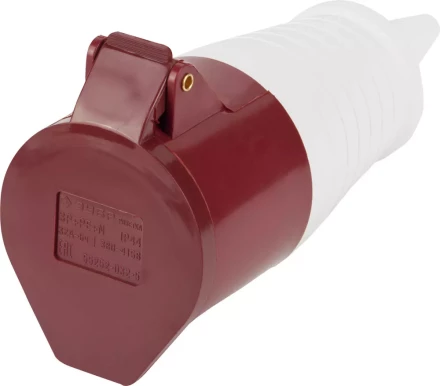 Розетка ЗУБР "МАСТЕР" переносная, 32A, 400B, 6ч 55252-032-5 купить в Надыме