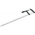 Струбцина, KRAFTOOL 32011-120-800, тип &quot;F&quot;, DIN 5117, двухкомпонентная ручка, 120х800мм 32011-120-800 купить в Надыме