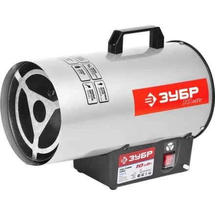 Пушка ЗУБР "ЭКСПЕРТ" тепловая, газовая, 10 кВт ЗТПГЭ-10 купить в Надыме