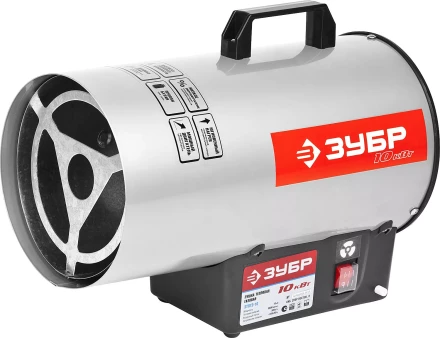 Пушка ЗУБР "ЭКСПЕРТ" тепловая, газовая, 10 кВт ЗТПГЭ-10 купить в Надыме