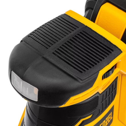 Машина шлифовальная эксцентриковая аккумуляторная Denzel 28470 COS-125, 18В Li-Ion купить в Надыме