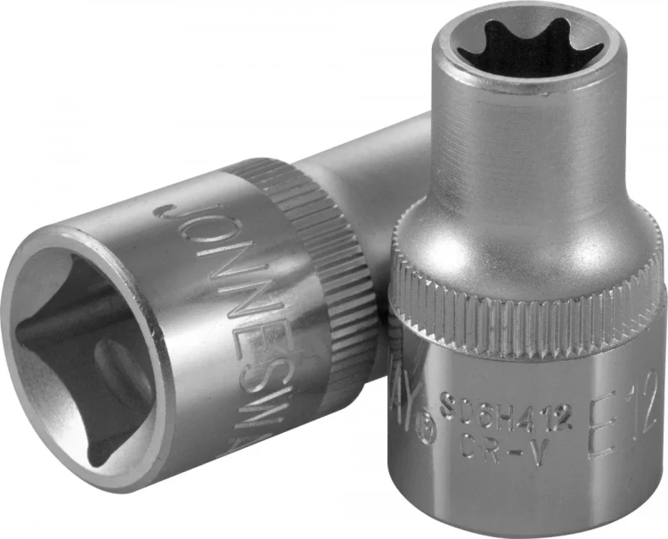 Торцевая головка 1/2"DR внешний TORX Е-12 S06H412 Jonnesway 49712 купить в Надыме