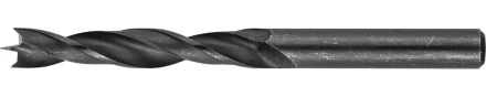 ЗУБР. Сверло спиральное по дереву с М-образной заточкой, сталь 65Г, 10х120мм 29421-120-10 купить в Надыме