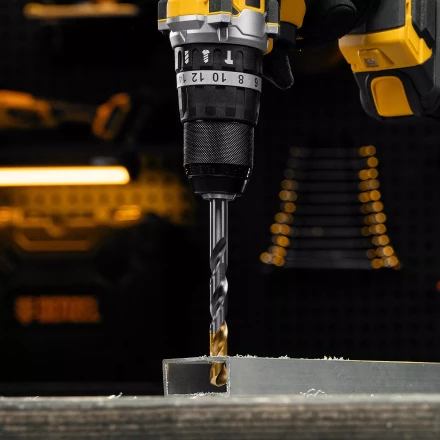 Сверло спиральное по металлу Denzel, 11 x 142 мм, Р6М5, Golden Tip, 718243 купить в Надыме