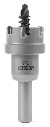 ТСТ коронка MESSER 27X5 с центрирующим сверлом и толкающей пружиной купить в Надыме