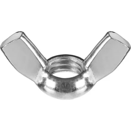 Гайка ЗУБР "МАСТЕР" барашковая, DIN 315, оцинкованная, M10, 5кг 303730-10 купить в Надыме