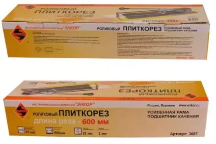 Плиткорез 600мм усиленный Энкор 3666 купить в Надыме